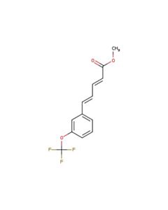Astatech (2E,4E)-METHYL 5-(3-(TRIFLUOROMETHOXY)PHENYL)PENTA-2,4-DIENOATE; 1G; Purity 95%; MDL-MFCD30530899